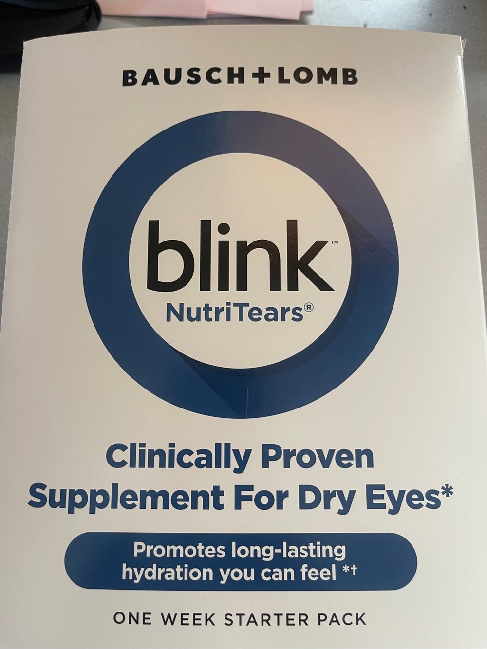 Blink NutriTears Supplement Pack - White & Blue